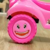 AIYAPLAY Ride on Car, Push Along Toy, Toddler Car Foot to Floor with Under Seat Storage, Anti-Over-Backwards Device, Horn, Music, Light, for 18-36 Months, Pink