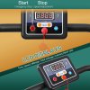 HOMCOM Electric Treadmill Walking Pad, 1-10km/h Folding Running Machine, Gym Fitness Exercise with LCD Monitor, Grey