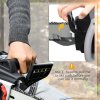 DURHAND 1600W Electric Chainsaw with 40cm Guide Bar, Power Saw to Cut Wood with Double Brake, Tool-Free Chain Tensioning and Chain
