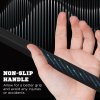 SPORTNOW 7ft 210cm 20kg Barbell Bar with Spring Clips for 5cm Weight Plates, Home Gym Weight Lifting Bar, Up to 200kg
