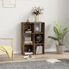 HOMCOM 6-Cube Bookshelf, Modern Freestanding 3-Tier Bookcase, Display Shelving Unit for Living Room, Bedroom, Home Office, Study