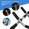 HOMCOM Pull-Up Bar for Doorway, Home Fitness Door Horizontal Push up Bar for Indoor Gym Upper Body Workout, Grey