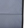 Outsunny Set of 2 Foldable Garden Beach Chair Mat Lightweight Outdoor Sun Lounger Seats Adjustable Back Metal Frame PE Fabric Head Pillow w/ Carry Bag,Grey
