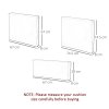 Outsunny Rattan Cushion Covers, Outdoor Seat Cushion Covers, Garden Furniture Covers Replacement - COVER ONLY, Cream White