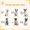 PawHut Heavy Duty Dog Playpen, 8 Panels Dog Pen, 60cm Height Pet Playpen Exercise Pen, with Door, for Small Dogs