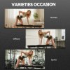 HOMCOM 2x15KG Rubber Hex Dumbbell Portable Hand Weights Dumbbell for Home Gym Workout Fitness