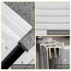 HOMCOM  Folding Aluminum Wheelchair Ramp Scooter Portable Mobility Assist Suitcase Access Aid Disabled