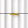HOMCOM Bedroom Chest of Drawers with 4 Drawers, Fluted Dresser with Gold Tone Handles, Storage Cabinet for Bedroom, Living Room, Hallway, Entryway, White