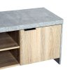 HOMCOM TV Stand for TV up to 55