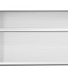 Outsunny Front Door Canopy, Outdoor Awning, 200 x 96cm Rain Shelter for Window, Porch and Front/Back Door, Clear