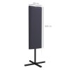 Outsunny Garden Parasol Cover, Outdoor Patio Umbrella Protector Weatherproof Garden Patio with Rod, Zipper for 2-4m Parasol, 60 x 160cm, Dark Grey