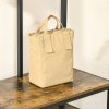 HOMCOM Coat Rack Stand, Free Standing Hall Tree, Coat Stand with Hooks, Bench and Shoe Rack, 100cm x 40cm x 184cm, Industrial Style, Rustic Brown and Black