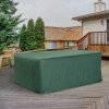 Outsunny Outdoor Garden Furniture Cover Waterproof, Anti-UV 600D Heavy Duty Oxford Fabric Patio Furniture Cover for Rectangular Sofa Table Set, Green, 210 x 140 x 80 cm