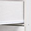 HOMCOM File Cabinet with 4 Drawers for Home Office, Vertical Filing Cabinet with Lock, Adjustable Hanging Bar for A4 and Letter Size, Ash Wood-Effect
