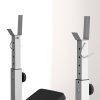 HOMCOM Adjustable Weight Bench with Squat Rack, Heavy Duty Bench Press Rack with Preacher Curl Pad, Leg Developer, Barbell Rack, Butterfly, Home Gym Strength Training Multiuse Workout Bench, Grey