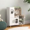 AIYAPLAY Toy Kitchen Playset, Kids Play Kitchen Role Playing Game with Phone, Ice Maker, Stove, Sink, Utensils, for Ages 3-6 Years - White