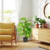 HOMCOM Artificial Evergreen Tree Fake Decorative Plant in Nursery Pot for Indoor Decor, 95cm