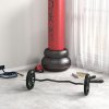 SPORTNOW 4ft Barbell Bar up to 100kg for 5cm Weight Plates with Spring Clips, Home Gym Weight Lifting Bar, 8kg
