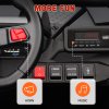 AIYAPLAY 2 Seater Ride on Truck, 24V 7AH Battery Powered Electric Ride On Car with Parental Remote Control, Spring Suspension, 3 Speeds, LED Lights, MP3, Horn, Music, Pink