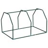 Outsunny Mini  Greenhouse Grow House PVC Cover Steel Frame White 99L x 71W x 60H cm