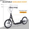 HOMCOM Stunt Scooter, Kids Scooter with 16