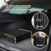 PawHut Folding Dog Ramp for Car for Extra Large Dogs, Portable Pet Ramp with Non-slip Surface, Aluminium Alloy Frame