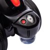 AIYAPLAY Kids Ride On Car, Foot To Floor Sliding Baby Car, Push Along Car with Music, Bubble, for Toddler from 2 to 5 Years Old - Black