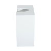 HOMCOM Bathroom Under Sink Storage Cabinet 2 Door Wooden Cupboard Vanity Units