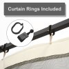 Outsunny fit 10x10ft Gazebo Universal Replacement Mosquito Netting for Patio Gazebos and Canopy Tents with Zippers for 3(m) x 3(m) Gazebo, (Sidewall Only) Beige