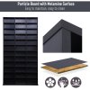 HOMCOM 1116 CD/ 528 DVD Storage Shelf Rack Media Storage Unit Shelves Racks Wooden Display Unit with 10 Adjustable Shelves