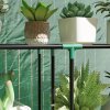 Outsunny 3 Tier Mini Greenhouse with Reinforced PE Cover, Portable Small Greenhouse with Roll-Up Door, 100 x 40 x 150cm, Green