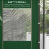 Outsunny Gazebo Side Panels with Zipped Doors and Windows, for 3x3(m) or 3x6m Pop Up Gazebo, 2 Pack Sides Replacement, Green