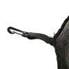 HOMCOM 10ft Trampoline Net Replacement Safety Net Enclosure Net Spare w/ 6 Poles