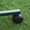 PawHut Bird Perch Stand, T-Stand Bird Training with Perch, Four Wheels, Feeding Bowls, Parrot Stand for Small, Medium Birds, Green
