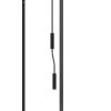 Outsunny 2 x 1.2m Free Standing Retractable Awning, Non-Screw Patio Sun Shade Shelter with Support Pole Stand and UV Resistant Fabric, for Window, Door, Porch, Deck, Dark Grey