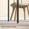 HOMCOM Folding Dining Table, Extendable Kitchen Table for Small Space, Drop Leaf Table for 2-4 People, Grey