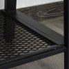 HOMCOM TV Stand Cabinet, Industrial TV Unit for TVs up to 45