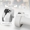 SPORTNOW Adjustable Dumbbell Set of Two, Hand Weights, for Men and Women, Home Gym Workout, A Pair 2.2kg, 3.6kg, 5kg (1.1kg, 1.8kg, 2.5kg Each)