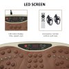 HOMCOM Vibration Plate Machine Fitness Body Shaper Slim Trainer Exercise Workout Home Gym Music Remote Power