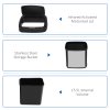 HOMCOM 20L LUXURY Automatic Sensor Dustbin Kitchen Waste Bin Rubbish Trashcan Auto Dustbin Stainless Steel with Bucket 33*25*42.5CM