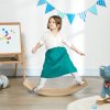 AIYAPLAY Balance Board Kids, Wooden Wobble Board for Children, Sensory Play Equipment for 3-8 Years Old, Natural Tone