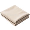 Outsunny 4 Pack Replacement Gazebo Curtains Privacy Panel for Most 3 x 4m Gazebo Canopy Pavillion Outdoor Shelter Sidewalls Accessories Beige
