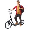 HOMCOM Kids Scooter, Teen Kick Scooter with Rubber Wheels, 16
