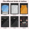 HOMCOM Football Shirt Frame Display, Acrylic Jersey Frame with UV Protection, Aluminium Sports Shirt Shadow Box for Basketball Football Baseball, 60 x 80 cm, Black