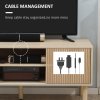 HOMCOM TV Stand Cabinet, TV Unit for TVs up to 50