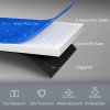 HOMCOM 10FT Trampoline Pad, 305cm Trampoline Accessories Surround Safety Pad Foam Padding Pads Replacement Spare, Multi-Colour