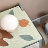 ZONEKIZ Toy Box, Kids Toy Chest with Lid, Safety Hinge, Cute Design - Green