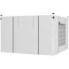 Outsunny Gazebo Side Panels with Windows and Doors, for 3x3(m) or 3x6m Pop Up Gazebo, 2 Pack Sides Replacement, White