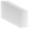 Outsunny 14 Pieces Polycarbonate Sheets, 121 x 61 x 0.4cm Twin-Wall Plastic Roofing Sheets, 10m? Replacement Greenhouse Panels, Waterproof and UV Protection, Clear
