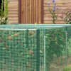 Outsunny 8' x 4' Crop Cage, Plant Protection Tent with Galvanised Steel Frame and Zipped Door, Fruit Cage Netting Cover for Garden and Outdoors Green